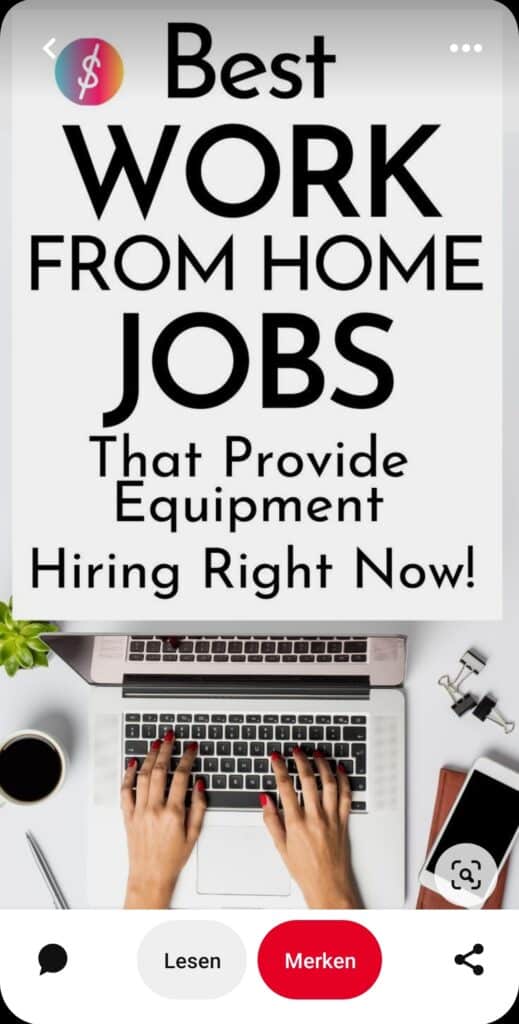 Homeoffice-Jobs auf Pinterest