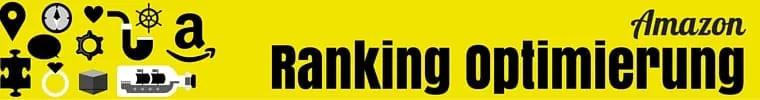 Amazon Ranking Optimierung Banner