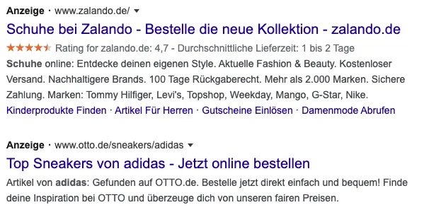 Rich Snippets für Online Shops