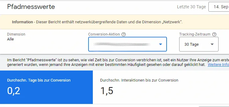 Google Ads Conversion Tracking Pfade