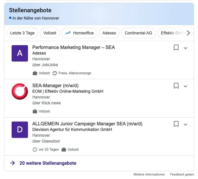 google for jobs 2019 screenshot google