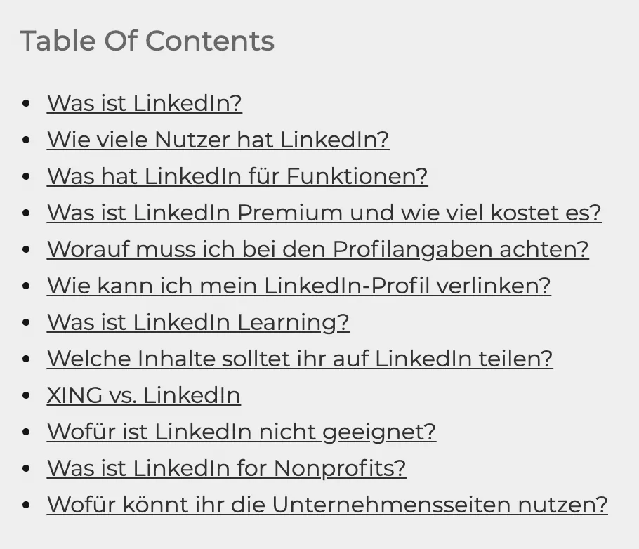 Überschriften um dein Google Ranking zu verbessern