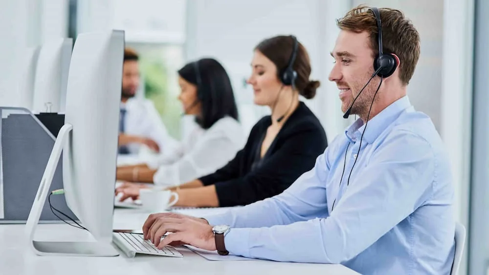 Vertriebsmitarbeiter im Lead Routing