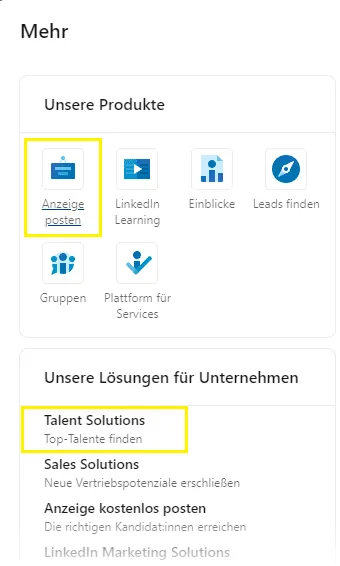 Linkedin Recruiting Ads Talent Solutions