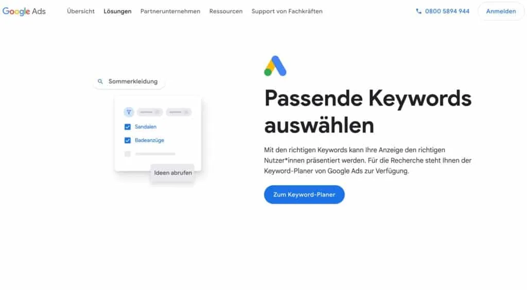 Keyword Planner
