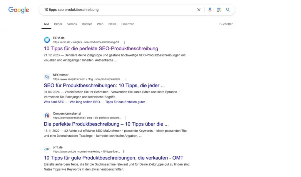 Wie funktioniert die Suche - Google Ranking Faktoren